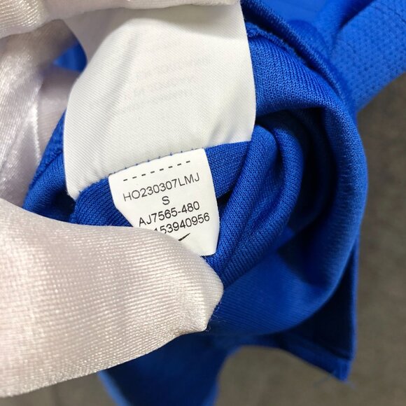 Nike Running T Shirt Mens S Blue Short Sleeve Crewneck Dri-Fit Reflective - Picture 7 of 9